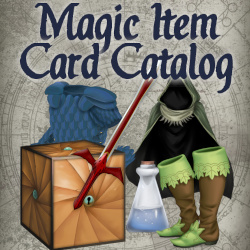 Magic Item Card Catalog