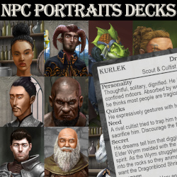 NPC Portraits Decks