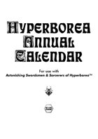 Hyperborea Annual Calendar