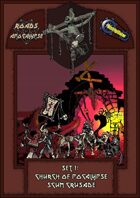 Roads of Apocalypse (4th ed.) - Set 1: Church of Apocalypse Scum Crusade
