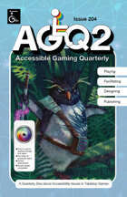 Accessible Gaming Quarterly Issue 8, April 2022