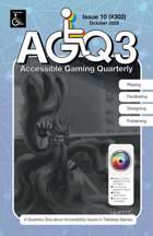 Accessible Gaming Quarterly Issue 10, October 2022