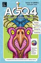 Accessible Gaming Quarterly Issue 13, September 2024