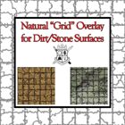 Natural "Grid" Overlay for Dirt/Stone Surfaces