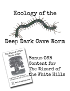 Ecology of the Deep Dark Cave Worm