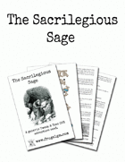 The Sacrilegious Sage (OSR)