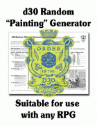 d30 Random "Painting" Generator