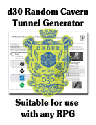 d30 Random Cavern Tunnel Generator