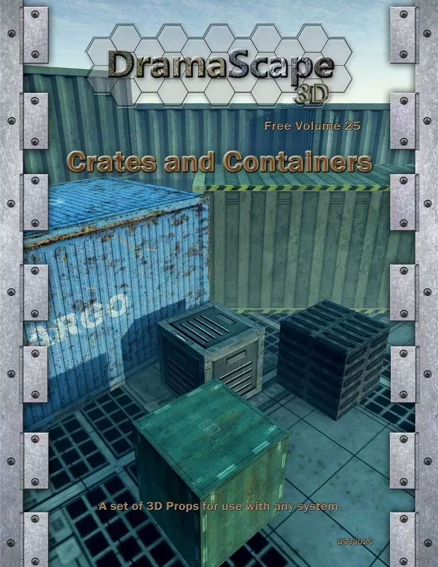 Rpg Container Crates and Containers - DramaScape | Modern | DriveThruRPG