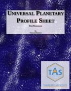 Universal Planetary Profile Sheet for Traveller