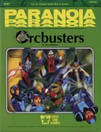 Jeu De Rôle Paranoia - Extension Gamma-lot - Occasion Bon État - WEG