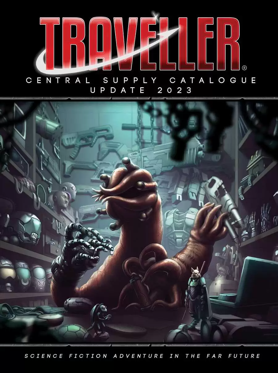 Central Supply Catalogue Update 2023 - Mongoose | Traveller