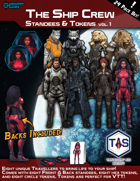 Ship Crew Standees and Tokens