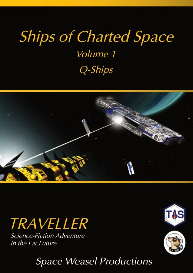 Ships of Charted Space, Volume 1: Q-Ships - Mongoose | Travellers