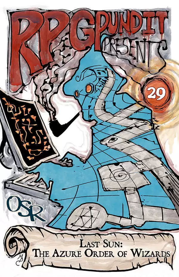 Wizard Order RPGPundit Presents #29: The Azure Order of Wizards - Spectre Press ...