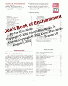 Joe's Book of Enchantment