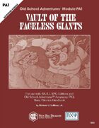 PA1 Vault of the Faceless Giants