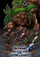 Kev's Lounge Paper Minis: Terrors of the Rocklands
