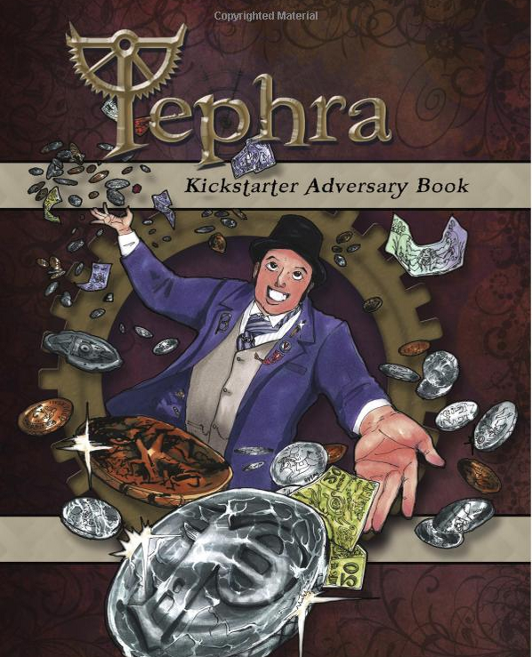 Kickstarter Adversary Book (Tephra Expansion) Parlor DriveThruRPG