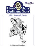 Dead Man Delineation 032 - Dragonfolk Warrior