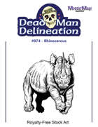 Dead Man Delineation 074 - Rhinocerous