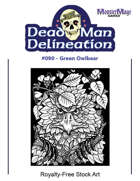Dead Man Delineation 090 - Green Owlbear