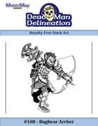 MMGSA108 - Bugbear Archer (1/4 page)