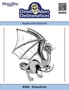 204 - Dracotrice (b&w, 1/4 page)