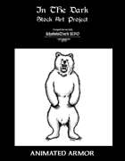 In the Dark Stock Art Project - BEAR, BROWN