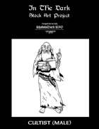 In the Dark Stock Art Project - CULTIST (MALE)