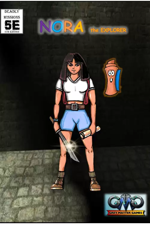 Deadly Missions 5th Edition NORA THE EXPLORER Grey Matter Games