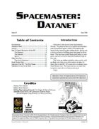 Spacemaster DataNet #2
