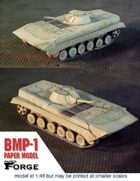 BMP-1 Paper Model (Enhanced LoD) -Tan
