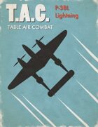 Table Air Combat: P-38L Lightning