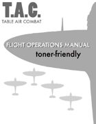 Table Air Combat: Flight Operations Manual (toner-friendly