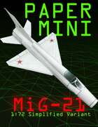 Paper MiG-21