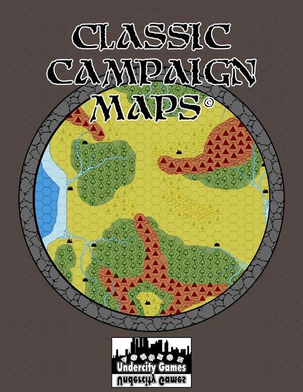 Classic Campaign Maps Set One - UnderCity Games | DriveThruRPG