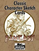 Classic Character Sketch Cards Set Four: Fantasy