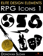 Elite Design Elements: RPG Icons 1