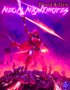 Blood and Grit Neon Nightmares