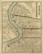Antique Maps XXX - New Orleans of the 1800s
