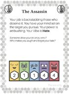 Personality Cards for Michtim RPG