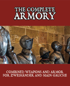 The Complete Armory - Play Aid for Zweihander RPG
