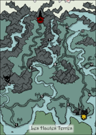 The Morose Highlands - Map for Zweihander RPG