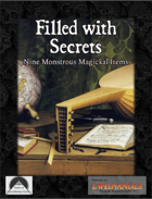Filled With Secrets: Nine Monstrous Magical Items - Supplement for Zweihander RPG