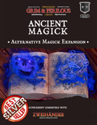 Ancient Magick - Supplement for Zweihander RPG