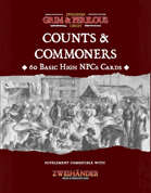 Counts & Commoners - Supplement for Zweihander RPG
