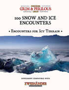 100 Snow and Ice Encounters - Supplement for Zweihander RPG