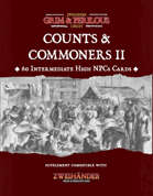 Counts & Commoners II - Supplement for Zweihander RPG