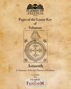 Pages of the Lesser Key of Solomon: Astaroth